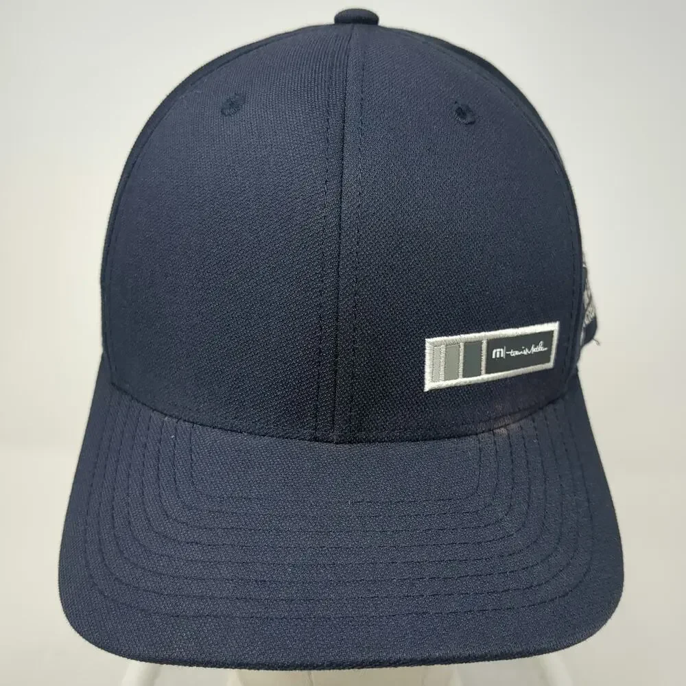 TravisMathew Baseball Cap Blue XL Flexfit Temecula Creek Inn Stretch Fit Hat